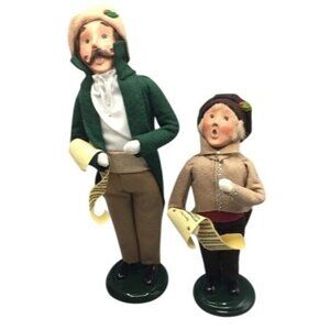 Byers' Choice Victorian Adult 2005 & Victorian Child 2006 Carolers